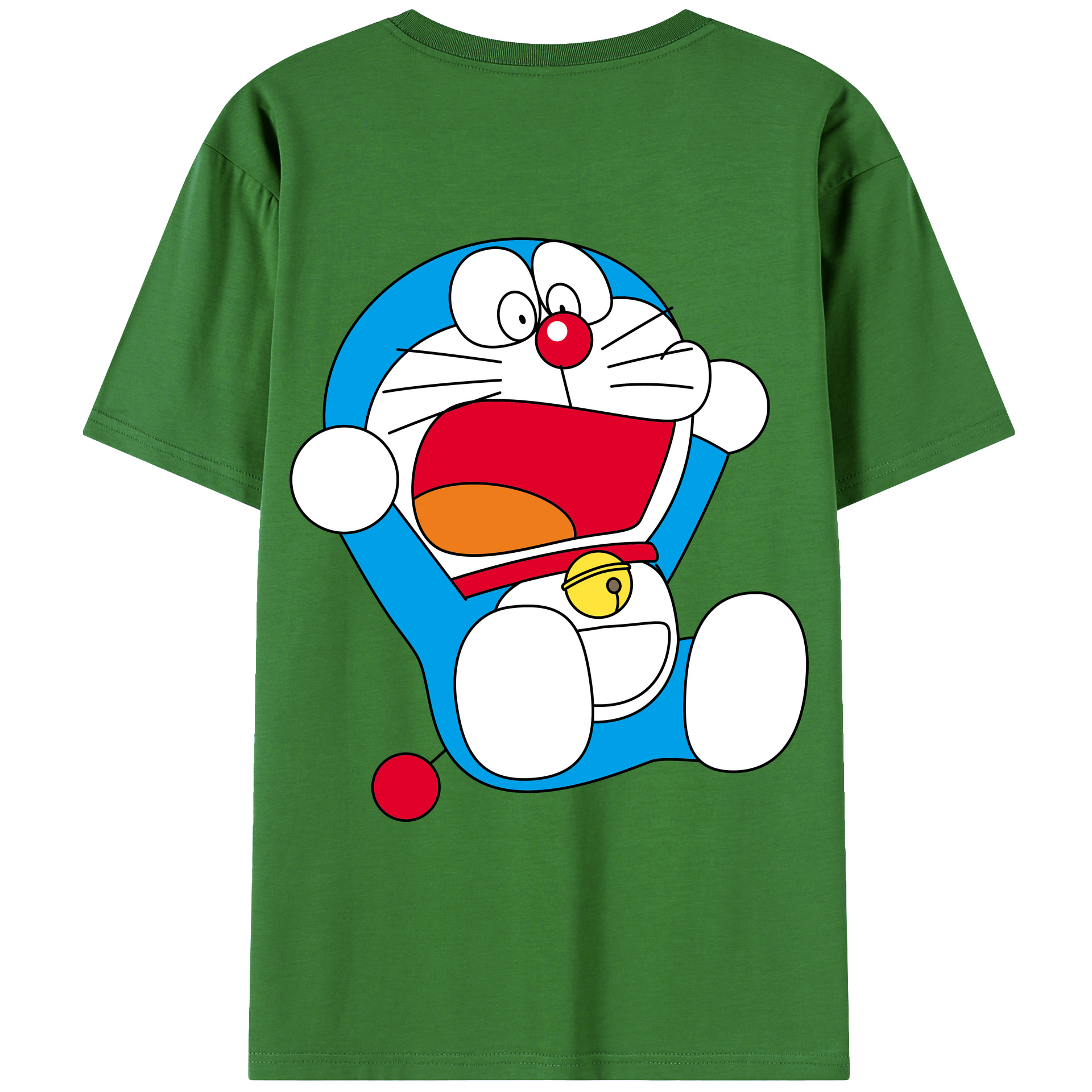 （画像用） ドラえもん Doraemon レディース半袖Tシャツ(バックプリント)